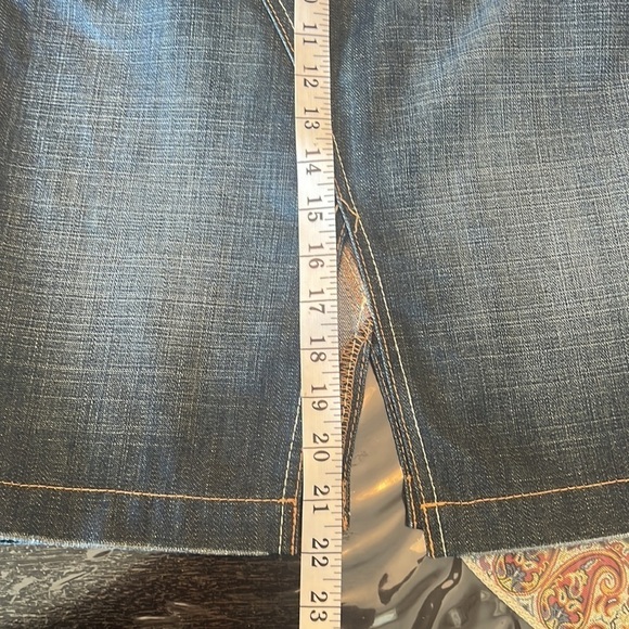 Old Navy Special Edition Women’s Dark Blue Denim Skirt Size 0 - Picture 12 of 14